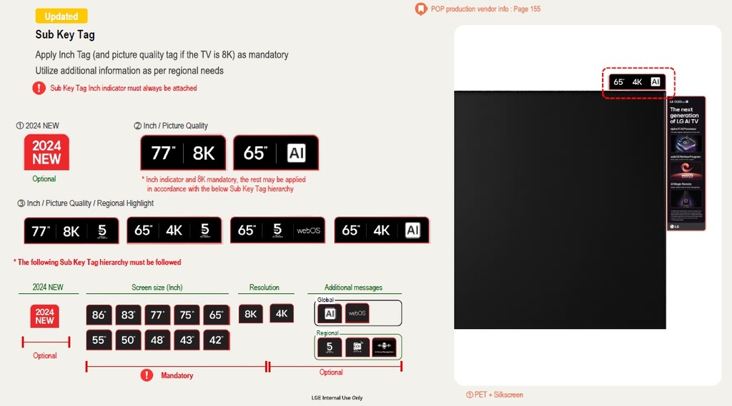 Common Sub Key Tag 55"