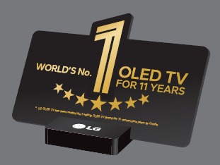 OLED 11 Years Mini Stand